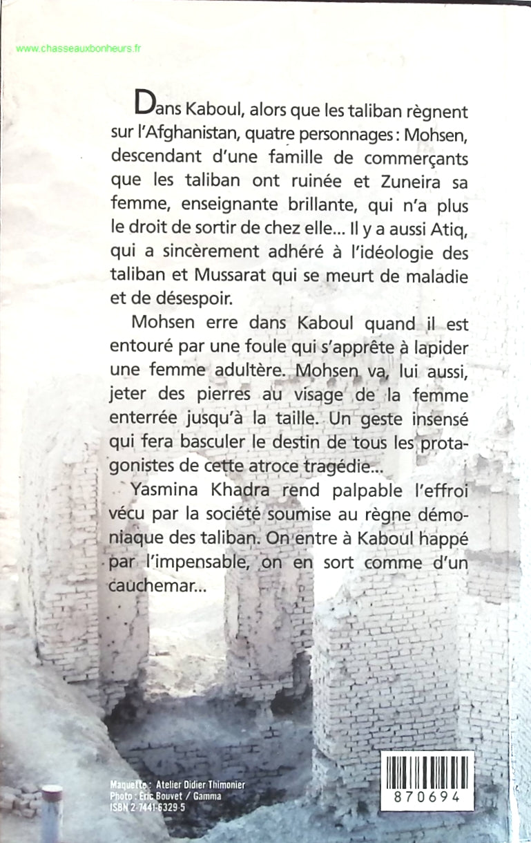 Les Hirondelles De Kaboul - Khadra Yasmina - livre