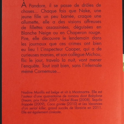 La Petite Fêlée Aux Allumettes - Nadine Monfils - livre