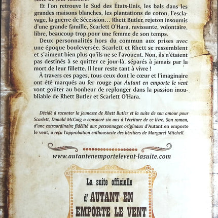Le clan Rhett Butler - Donald Mccaig - livre