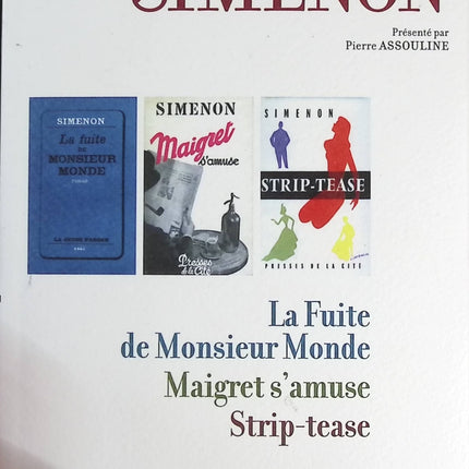 Le monde de Simenon - Pierre Assouline - livre