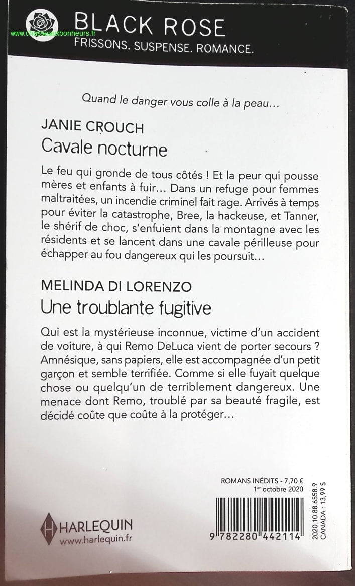 Cavale nocturne - Une troublante fugitive - Janie Crouch, Melinda Di Lorenzo - livre