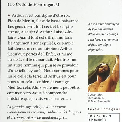 Le Cycle de Pendragon, tome 3 - Arthur - Stephen Lawhead - livre