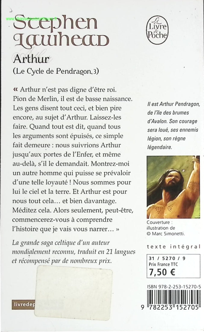 Le Cycle de Pendragon, tome 3 - Arthur - Stephen Lawhead - livre