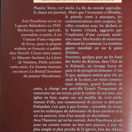 Le Cantique de l'apocalypse joyeuse - Arto Paasilinna - livre
