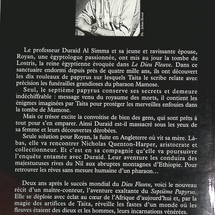 Le septième papyrus - Wilbur SMITH - livre