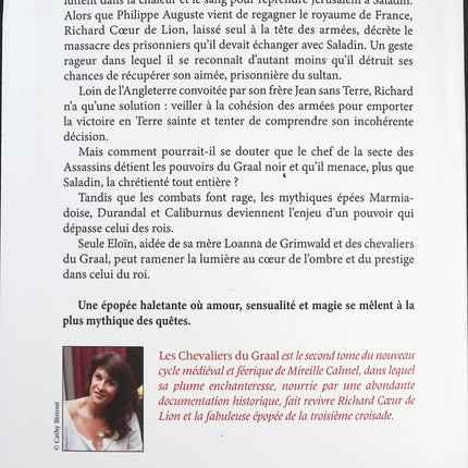 Richard Coeur de Lion - tome 2 - les chevaliers du Graal - Mireille Calmel - livre