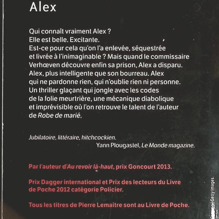 Alex - Pierre Lemaitre - Buch