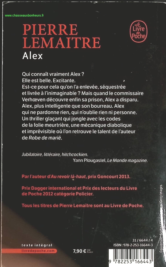 Alex - Pierre Lemaitre - Book