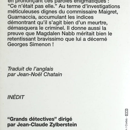 Mort d'un orfèvre - Magdalen Nabb - livre