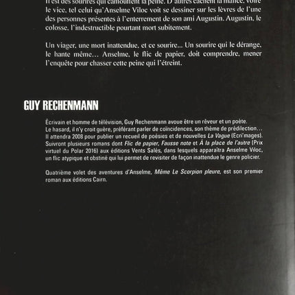 Même le scorpion pleure - Guy Rechenmann - livre