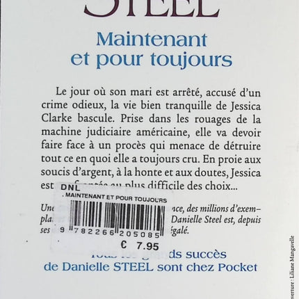 Maintenant et pour toujours - Danielle Steel - livre