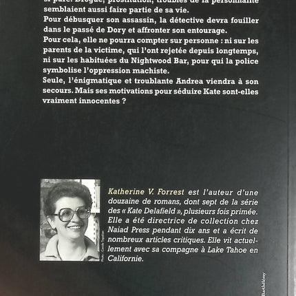 Meutre au Night Wood Bar - Katherine V. Forrest - livre