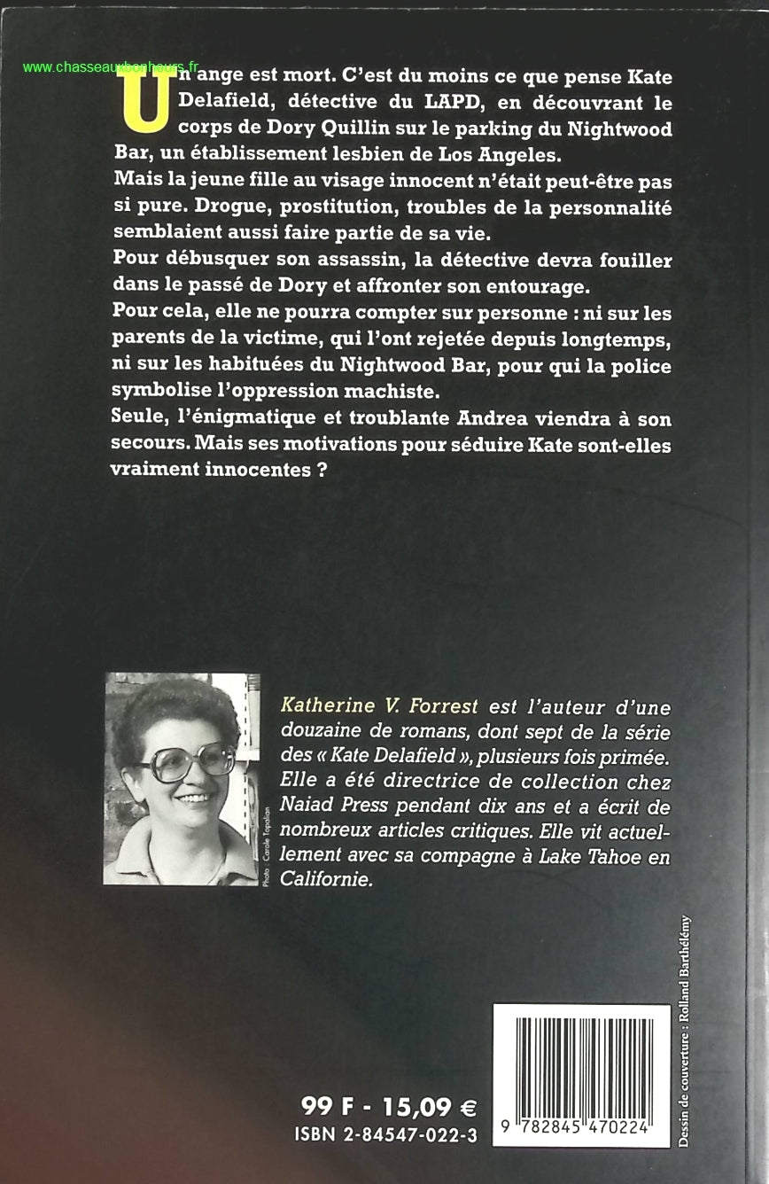 Meutre au Night Wood Bar - Katherine V. Forrest - livre