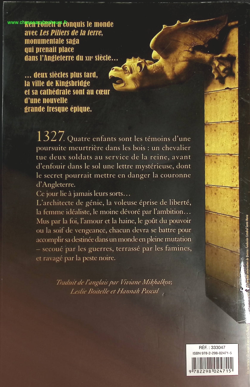 Un monde sans fin - Ken Follett - livre