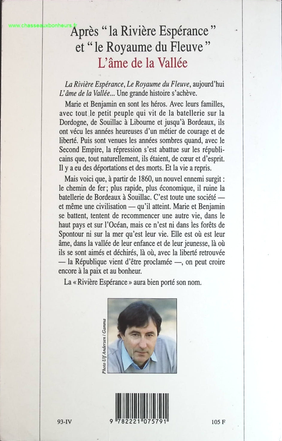 L'âme de la vallée - Christian Signol - livre