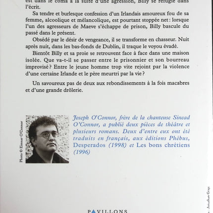 À l'irlandaise - Joseph O'Connor - livre