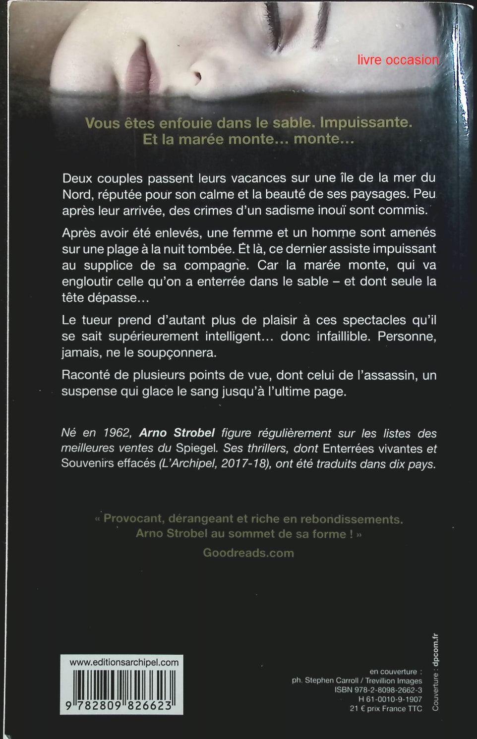 Engloutie - Arno Strobel - livre