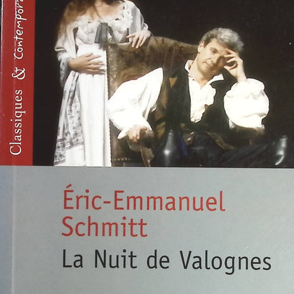 La Nuit de Valognes - Classiques et Contemporains - Eric-Emmanuel Schmitt- livre