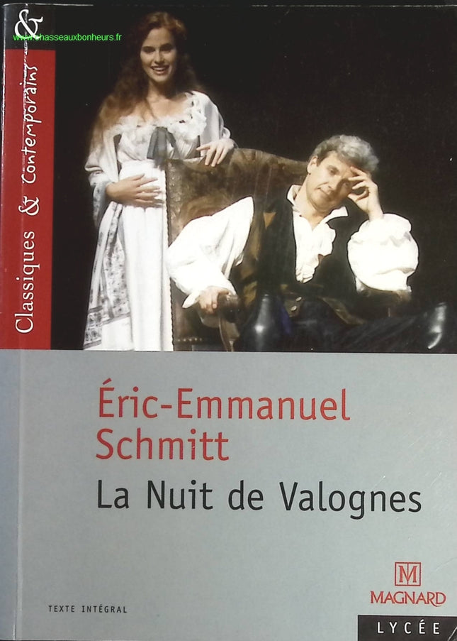 La Nuit de Valognes - Classiques et Contemporains - Eric-Emmanuel Schmitt- livre