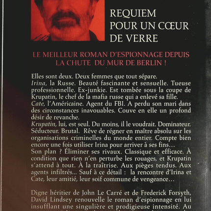Requiem pour un coeur de verre - David-L Lindsey - livre