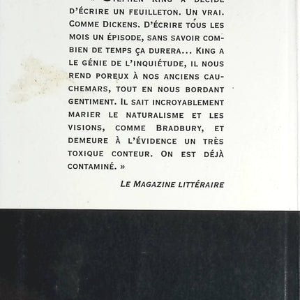 La ligne verte - Stephen King - livre