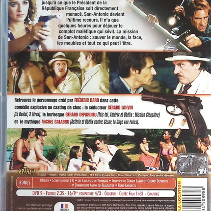 San Antonio - Gérard Lanvin - DVD