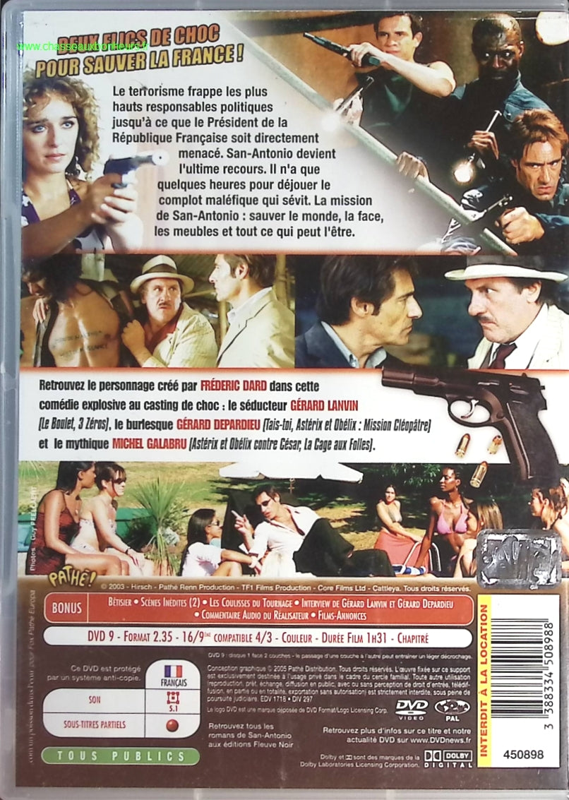 San Antonio - Gérard Lanvin - DVD
