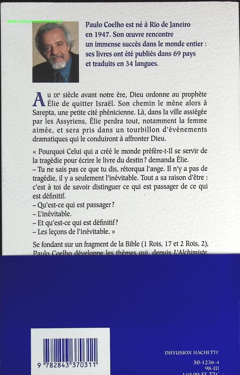 La Cinquième Montagne - Paulo Coelho - livre