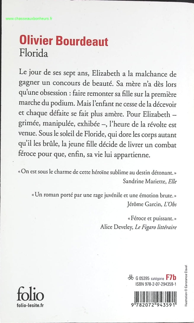 Florida - Olivier Bourdeaut - livre