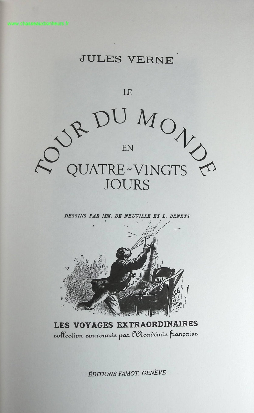 Le tour du monde en 80 jours - Jules Verne - livre