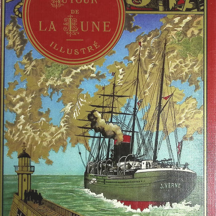 Autour de la lune - Jules Verne - livre