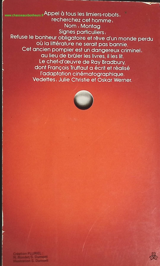 Fahrenheit 451 - Ray Bradbury - book