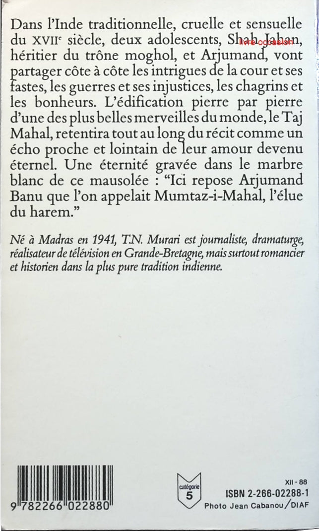 Taj - T.N. Murari - Livre