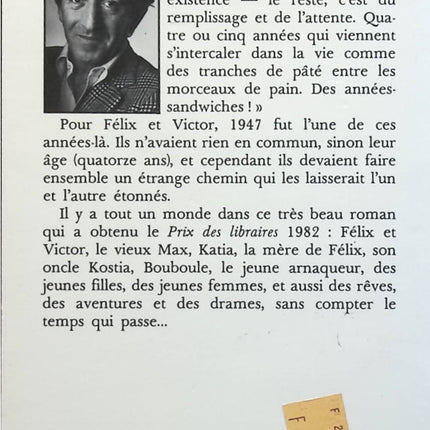 Les années-sandwiches - Serge Lentz - Livre