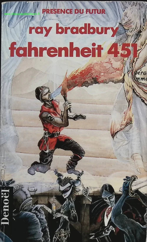 Fahrenheit 451 – Ray Bradbury – Roman d’anticipation et dystopie classique d’occasion - livre