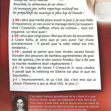 J-30 - Melissa Senate - livre