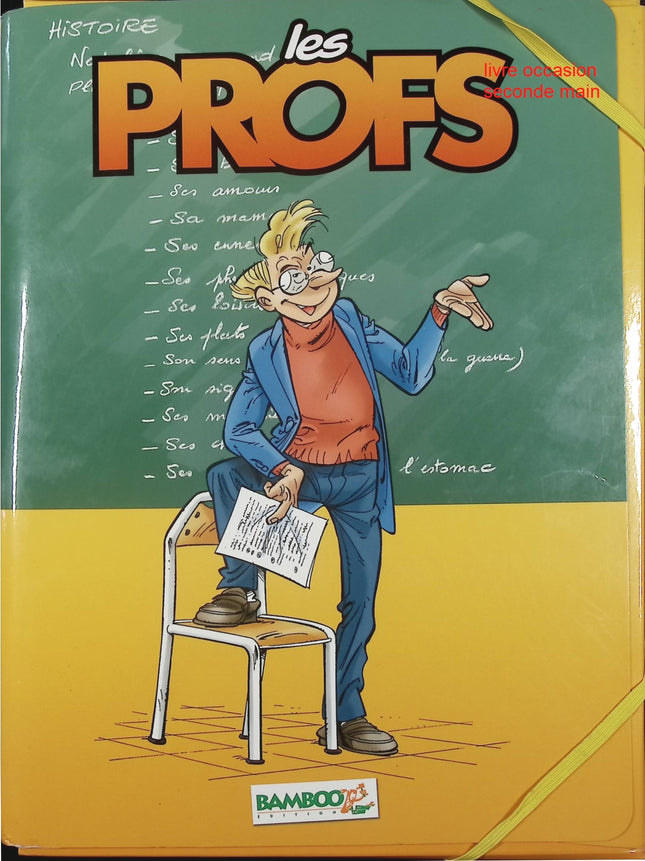 Les Profs – Pack Tome 1 et 2 – Pica & Erroc : bande dessinée humoristique sur le monde scolaire - Livre
