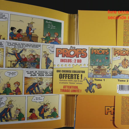 Les Profs – Pack Tome 1 et 2 – Pica & Erroc : bande dessinée humoristique sur le monde scolaire - Livre