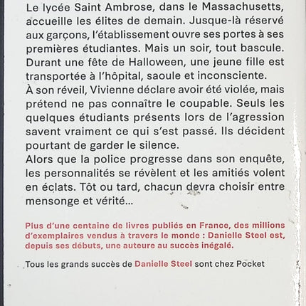 Scrupules – Danielle Steel – Roman sentimental et saga dans l’univers du luxe - livre