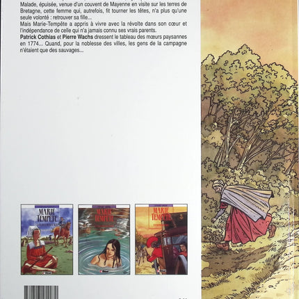 Les Embuscades tome 3 - Marie Tempête - Patrick Cothias Pierre Wachs  - livre BD