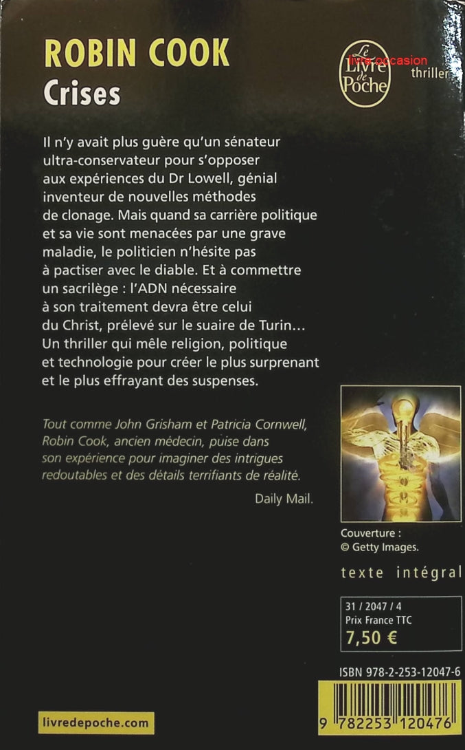 Crises - Robin Cook - Livre