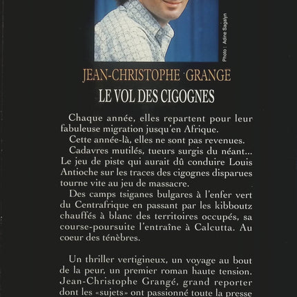Le Vol des cigognes - Jean-Christophe Grangé - Livre