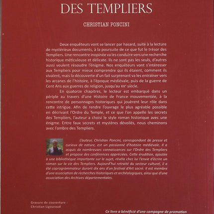 Enquête sur le trésor des Templiers : Énigme historique - Christian Poncini - Livre
