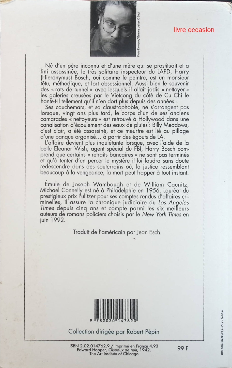 Les égouts de Los Angeles - Michael Connelly - Livre