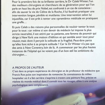 Soins intensifs - Francis Roe - livre