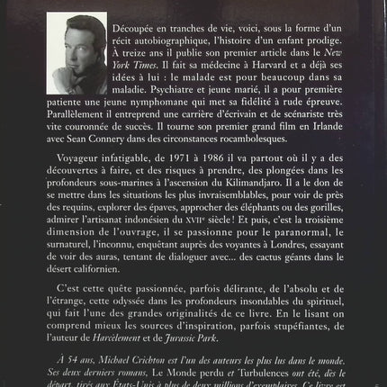 Voyages - Michael Crichton - livre