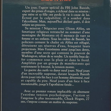 Face à face - Chuck Hogan - livre