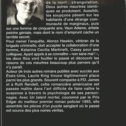 Un talent mortel - Laurie R. King - livre