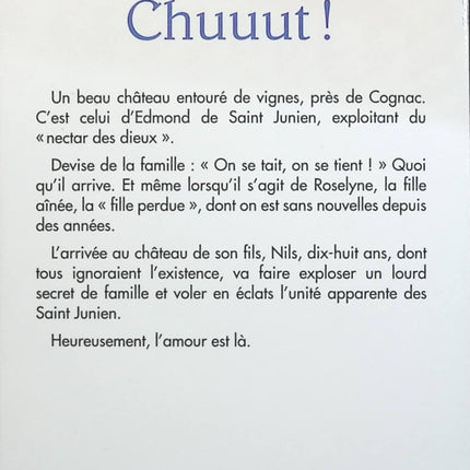 Chuuut ! - Janine Boissard - livre