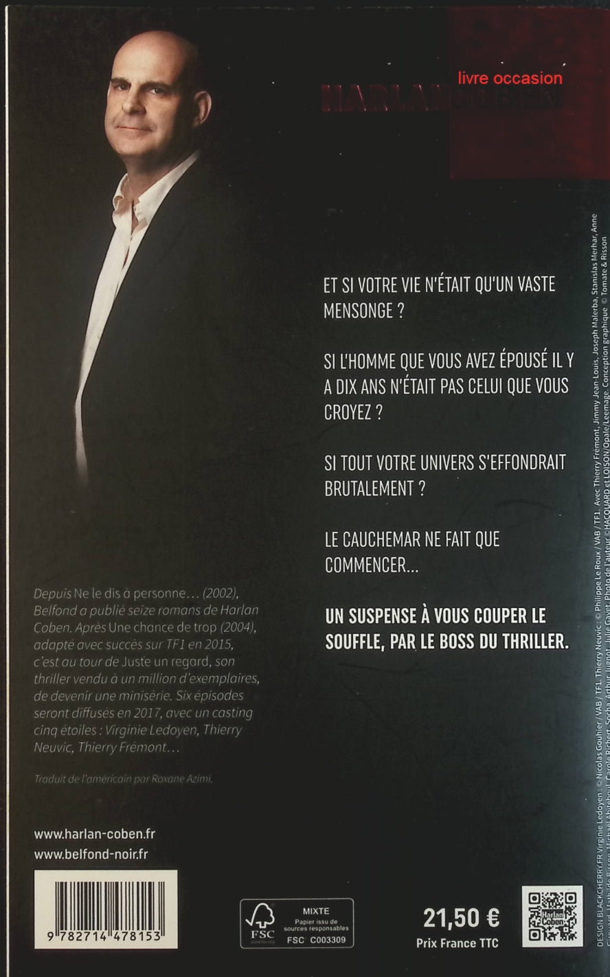 Juste un regard - Harlan Coben - Livre